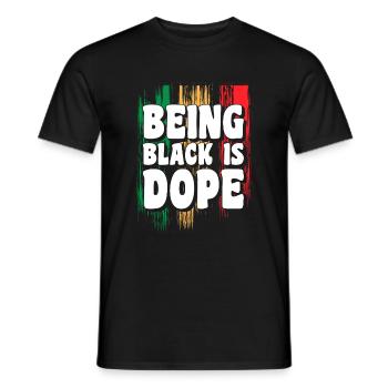 Afrika Kultur Kenia Tansania - Männer T-Shirt - Schwarz - Vorne - AI Model Male 178 light (178cm)