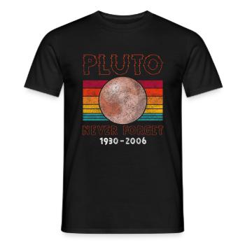 Space Stars Solar System - Men's T-Shirt - black - Front - AI Model Male 178 light (178cm)