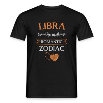 Signe du zodiaque Astro Étoiles - T-shirt homme - noir - Devant - AI Model Male 178 light (178cm)