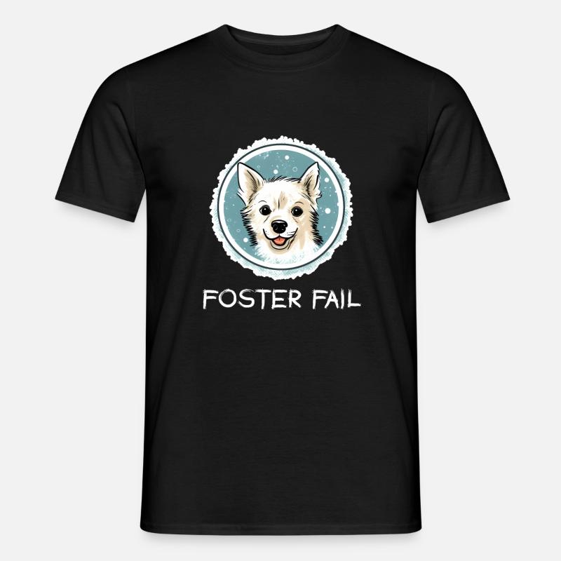 Pflegestellenversager - Männer T-Shirt - Schwarz