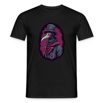Pestdoktor Doktor Arzt - Männer T-Shirt - Schwarz - Vorne - AI Model Male 178 light (178cm)