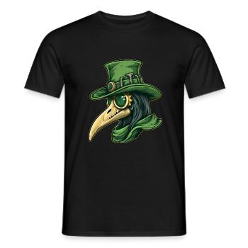 Médecin de la peste Médecin Médecin - T-shirt homme - noir - Devant - AI Model Male 178 light (178cm)