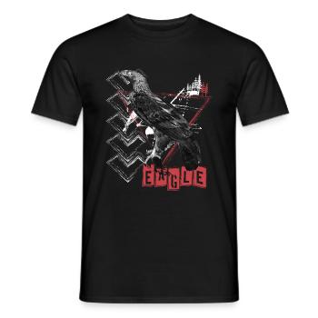 Tatouage Crâne Hardcore Sauvage - T-shirt homme - noir - Devant - AI Model Male 178 light (178cm)