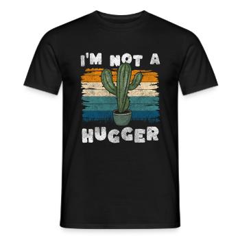 Plante, Désert, L’Eau, Piqûre - T-shirt homme - noir - Devant - AI Model Male 178 light (178cm)