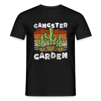 Kaktur Heat Garden Été - T-shirt homme - noir - Devant - AI Model Male 178 light (178cm)