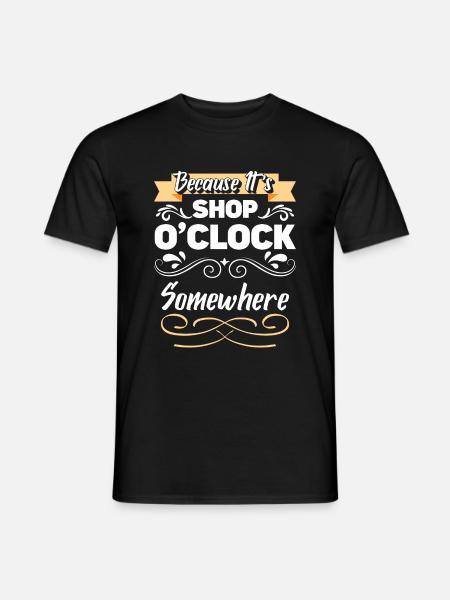 Shop Gift Queen - Men's T-Shirt - black