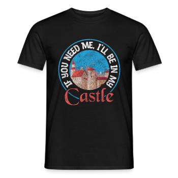 Sword Knightly Order Kingdom Order - Men's T-Shirt - black - Front - AI Model Male 178 light (178cm)