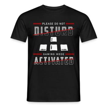 Ligue des joueurs - T-shirt homme - noir - Devant - AI Model Male 178 light (178cm)