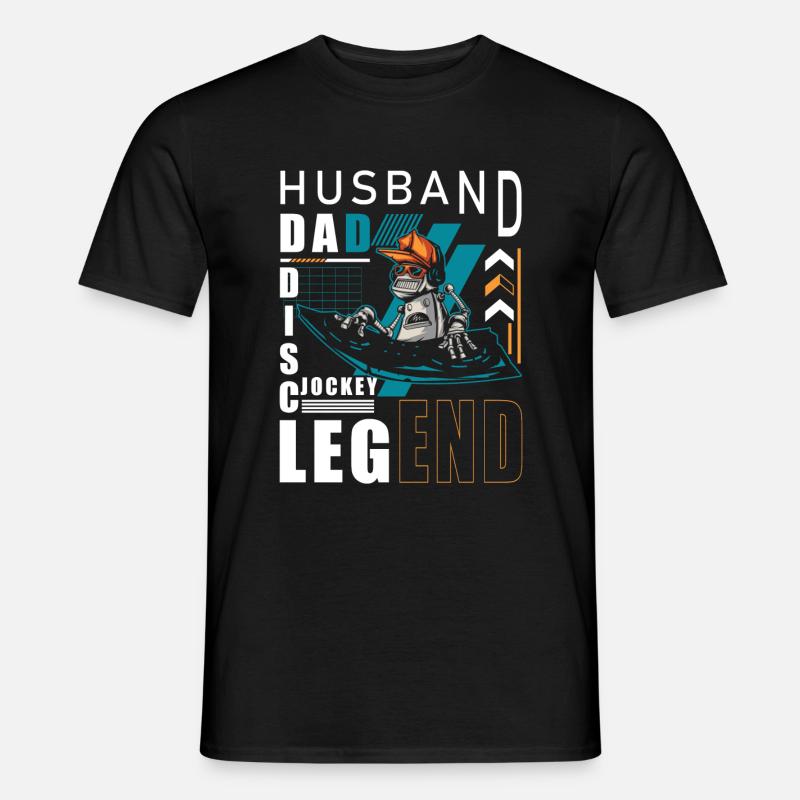 Musik Techno Feiern Bass - Männer T-Shirt - Schwarz