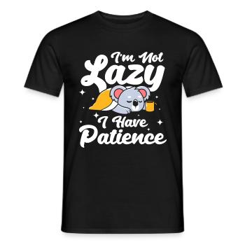 Koala Bear Bear Bears Australia - Men's T-Shirt - black - Front - AI Model Male 178 light (178cm)