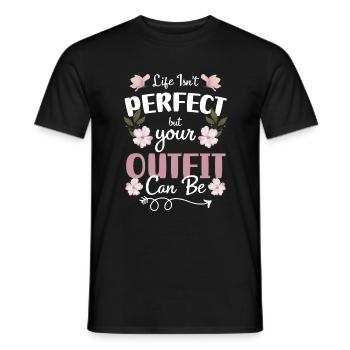 Fashion Fashion Fashion Show - Men's T-Shirt - black - Front - AI Model Male 178 light (178cm)