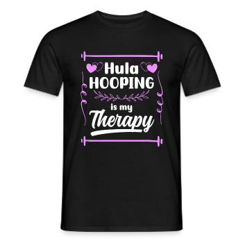 Hullern Reifen Training Hobby - Männer T-Shirt - Schwarz - Vorne - AI Model Male 178 light (178cm)