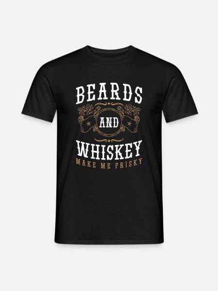 Liquor Alcohol Man Bar - Men's T-Shirt - black