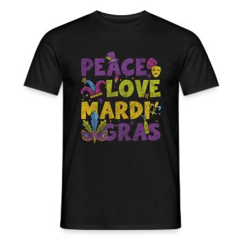 Parade Party Queen - Men's T-Shirt - black - Front - AI Model Male 178 light (178cm)