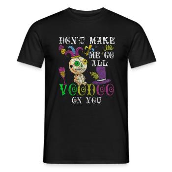 Parade Street Festival Carnival Beads - Men's T-Shirt - black - Front - AI Model Male 178 light (178cm)