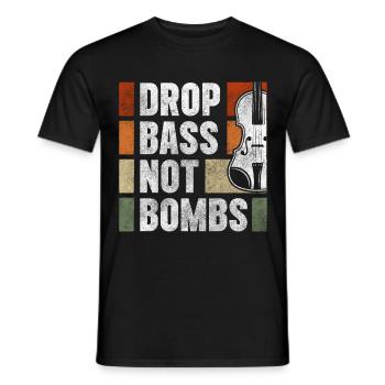 École de musique des musiciens Musikverein - T-shirt homme - noir - Devant - AI Model Male 178 light (178cm)
