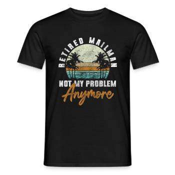 Postman Postman Express - Men's T-Shirt - black - Front - AI Model Male 178 light (178cm)