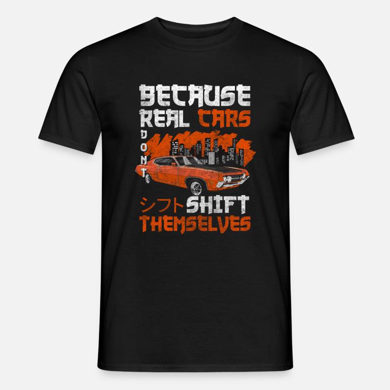 Drifting Tuner Jdm - Männer T-Shirt - Schwarz