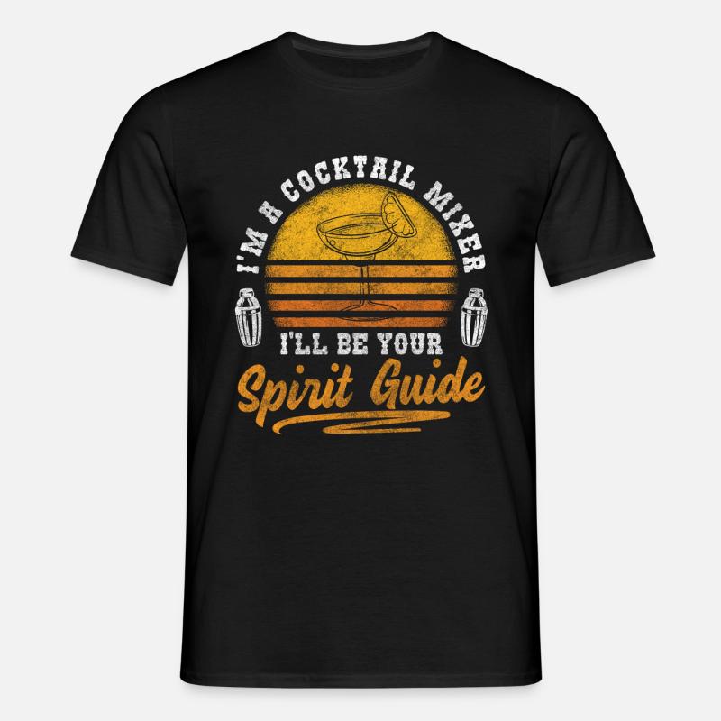 Blender Drinks Drinker Rum - Men's T-Shirt - black