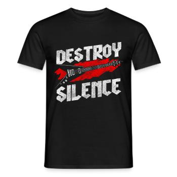 Métal Rock Lourd - T-shirt homme - noir - Devant - AI Model Male 178 light (178cm)