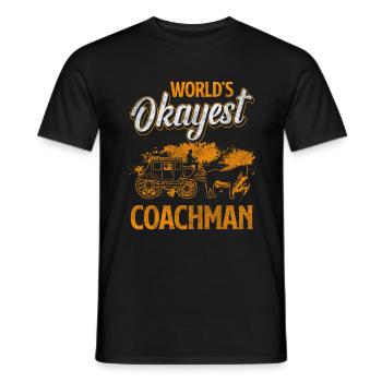Fuhrmann Destination Carriage - T-shirt homme - noir - Devant - AI Model Male 178 light (178cm)
