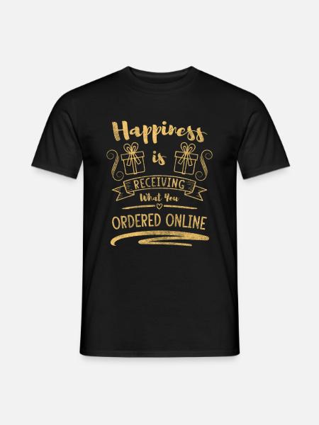 Shopping Shop Girlfriend Queen - Men's T-Shirt - black