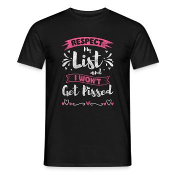 Shopping Fashion Shopping Queen - Men's T-Shirt - black - Front - AI Model Male 178 light (178cm)