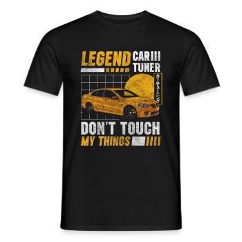 Tuning Motorsport Motor - Männer T-Shirt - Schwarz - Vorne - AI Model Male 178 light (178cm)