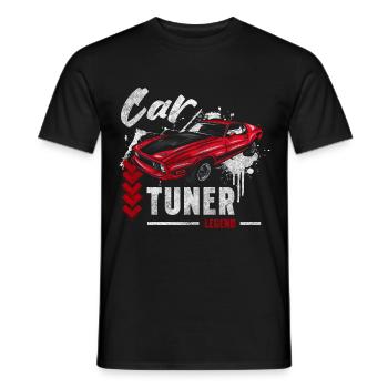 Tuning Mechaniker Contest - Männer T-Shirt - Schwarz - Vorne - AI Model Male 178 light (178cm)