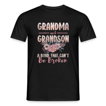 Grandparents Hotel Baby - Men's T-Shirt - black - Front - AI Model Male 178 light (178cm)