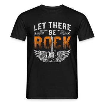 Rock Hardrock Bandleader Rock and Roll - Männer T-Shirt - Schwarz - Vorne - AI Model Male 178 light (178cm)
