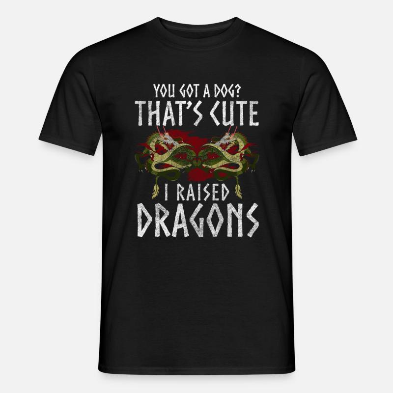 Fire Mythical Creature Creature - Men’s T-shirt - black