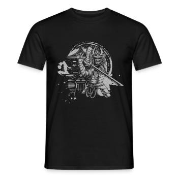 Mythologie du dragon d’Asie - T-shirt homme - noir - Devant - AI Model Male 178 light (178cm)
