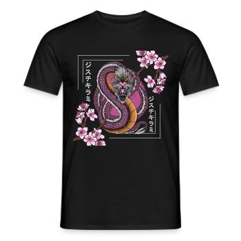 Orient Orientalisch Legenden Zeitreise - Männer T-Shirt - Schwarz - Vorne - AI Model Male 178 light (178cm)