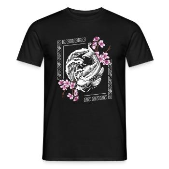 Orient Samurai Legends Time Travel - Men's T-Shirt - black - Front - AI Model Male 178 light (178cm)