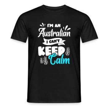 Flagge Koala Land Australier - Männer T-Shirt - Schwarz - Vorne - AI Model Male 178 light (178cm)
