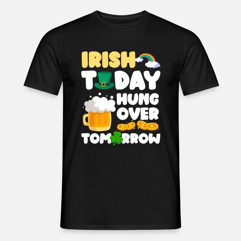 Irland Pint - Männer T-Shirt - Schwarz