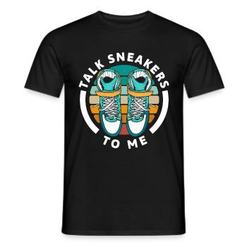 Shoe Collector Shoe Lover Trend Addiction - Men's T-Shirt - black - Front - AI Model Male 178 light (178cm)
