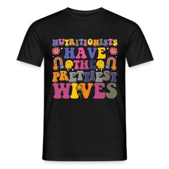 Conseils de remise en forme de nutritionniste - T-shirt homme - noir - Devant - AI Model Male 178 light (178cm)