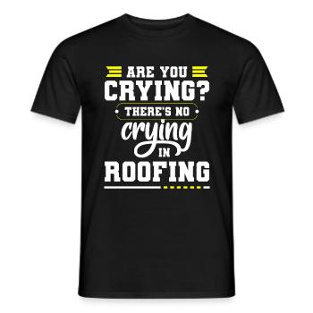 Carpenter Profession Fun - Men's T-Shirt - black - Front - AI Model Male 178 light (178cm)