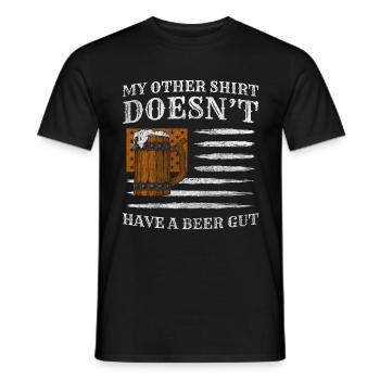 Bar Hopping Bière Boissons - T-shirt homme - noir - Devant - AI Model Male 178 light (178cm)