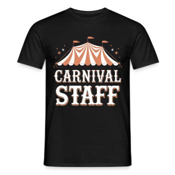 Cirque Carnaval Carnaval - T-shirt homme - noir - Devant - AI Model Male 178 light (178cm)