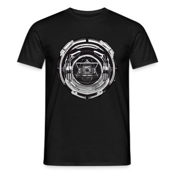 Musik Hardstyle Rave Wear - Männer T-Shirt - Schwarz - Vorne - AI Model Male 178 light (178cm)
