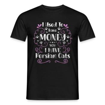 Perser Liebe Weich - Männer T-Shirt - Schwarz - Vorne - AI Model Male 178 light (178cm)