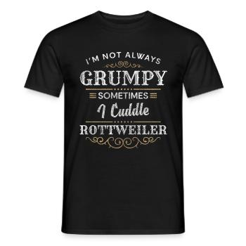 Pedigree Dog Dog Breed Dog Owner Supervisor - Men's T-Shirt - black - Front - AI Model Male 178 light (178cm)