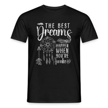 Zeichen Mystiker Unbekannt - Männer T-Shirt - Schwarz - Vorne - AI Model Male 178 light (178cm)