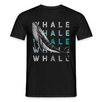 Orka Buckelwal Wasser Walfisch - Männer T-Shirt - Schwarz - Vorne - AI Model Male 178 light (178cm)