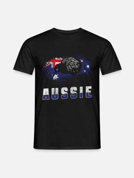 Outback Tiere Urlaubsland - Männer T-Shirt - Schwarz