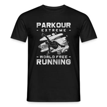 Freerunner Sport Underground - Men's T-Shirt - black - Front - AI Model Male 178 light (178cm)