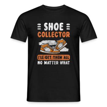 Schuhe Modisch Auffällig - Männer T-Shirt - Schwarz - Vorne - AI Model Male 178 light (178cm)